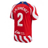 Atletico Madrid Jose Gimenez #2 Fotballklær Hjemmedrakt 2022-23 Kortermet